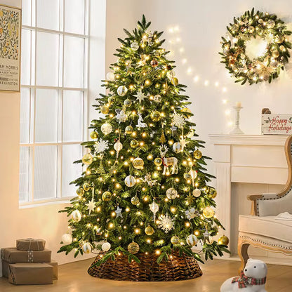 Fraser Fir Christmas Tree –  Fully Decorated Everything You Need for a Perfect Holiday Look!